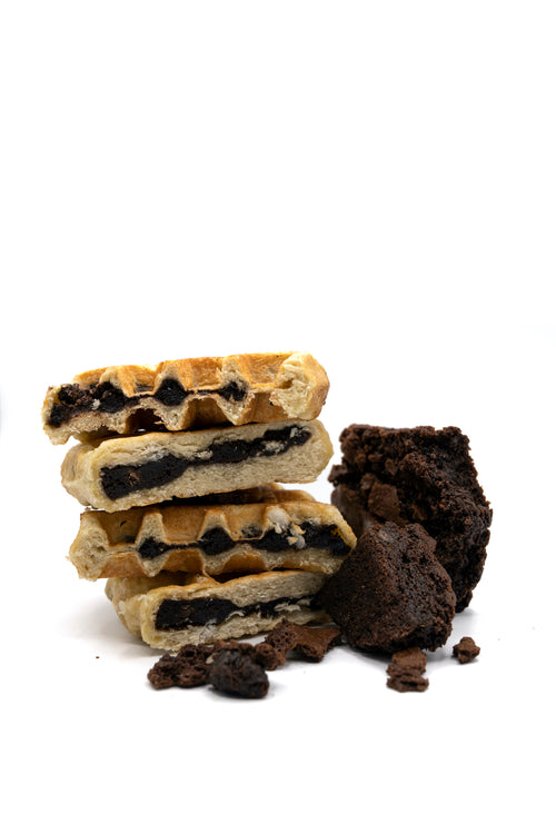 Double Fudge Stuffed Waffles Double Fudge Stuffed Waffles
