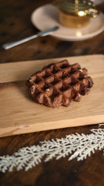 Chocolate & Raspberry Waffles