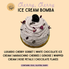 Load image into Gallery viewer, Cherry, Cherry Ice Cream Bombas
