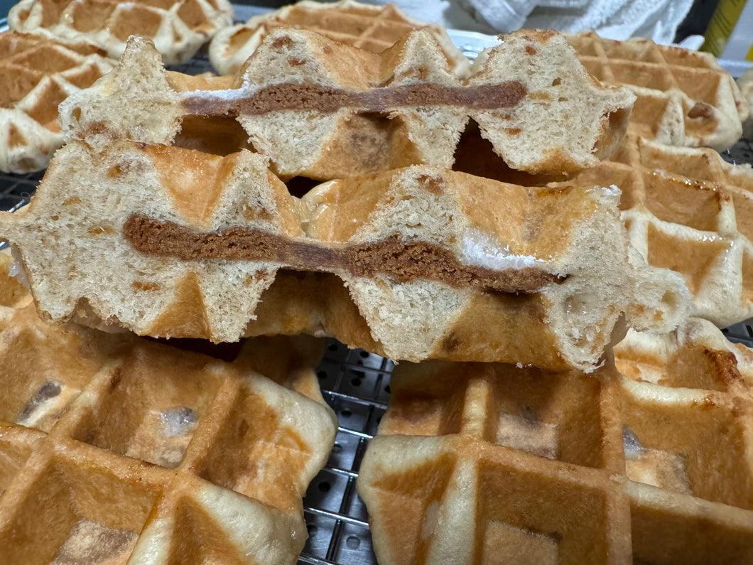 Biscoff Cookie Butter Waffles