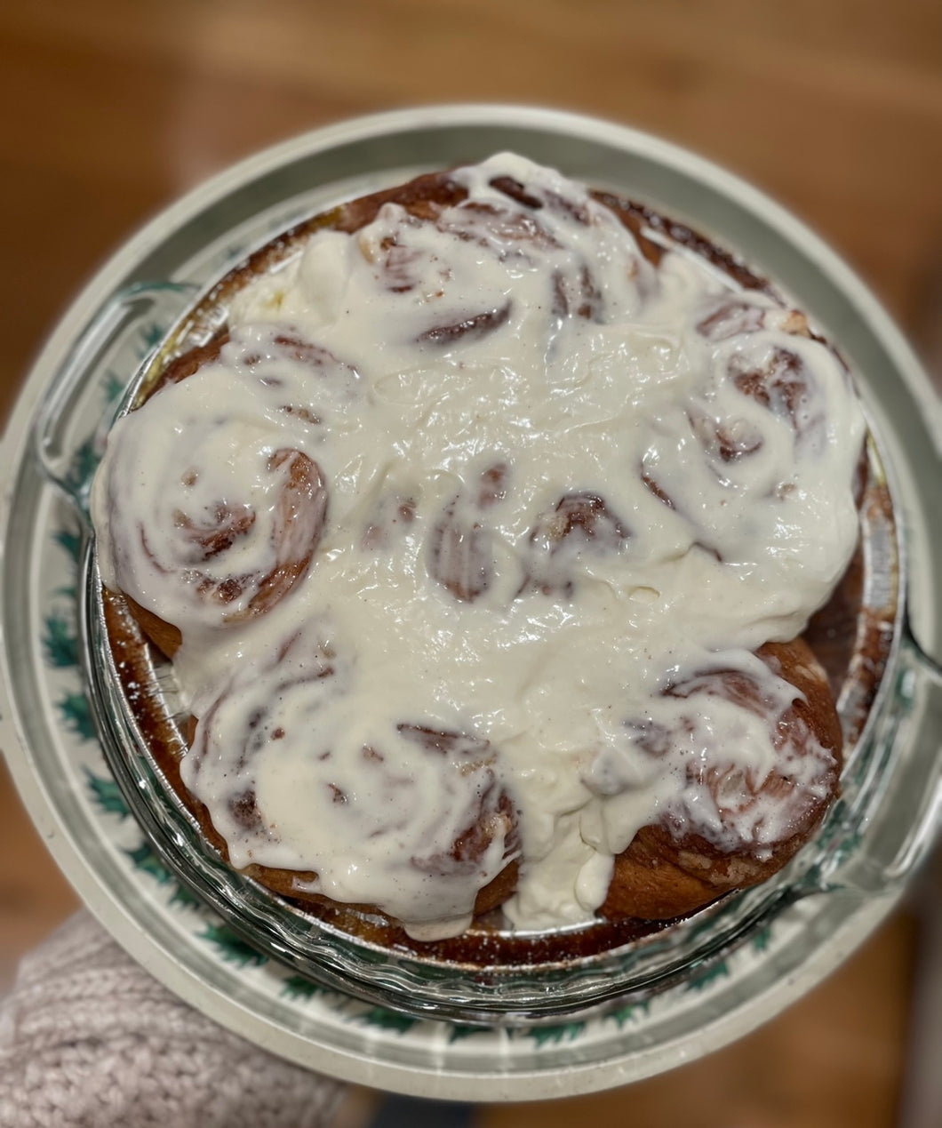 Waffle Cinnamon Buns (bake at home)